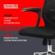 Кресло  PREMIUM "Ultimate EX-801" хром, плотная двойная сетка Х2, черное. Фото товара с разных ракурсов.