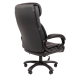 Кресло руководителя Chairman 401 Россия экокожа черная. Фото товара с разных ракурсов.