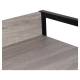 Стол на металлокаркасе BRABIX LOFT CD-003, 640х420х840 мм, цвет дуб антик, 641216. Фото товара с разных ракурсов.